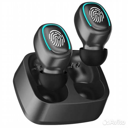 Беспроводные черные Bluetooth-наушники T1