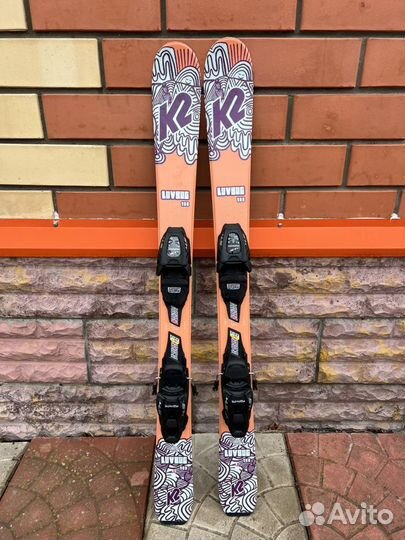 Горные лыжи детские 100