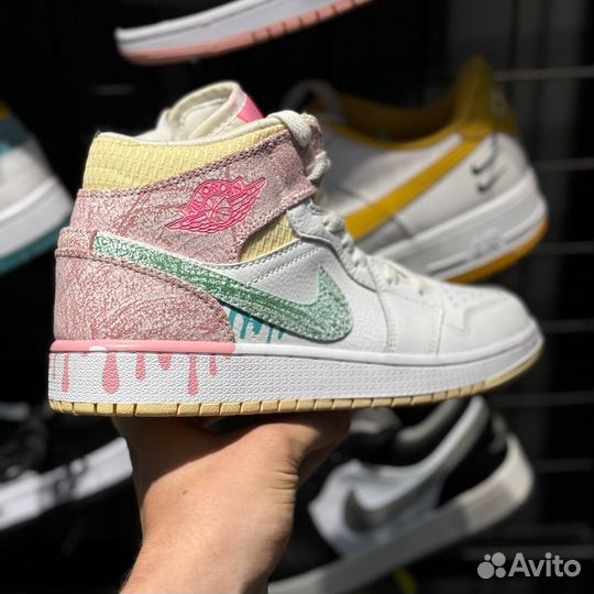 Кроссовки Nike air Jordan 1 (Арт.48734)