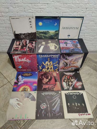 Русский и зарубежный рок виниловые пластинки