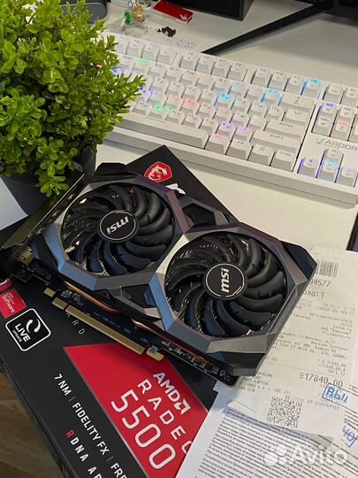 Видеокарта RX 5500XT 8GB