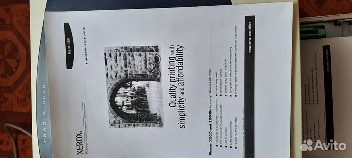 Xerox 3250 dn принтер лазерный, ч/б формат А4