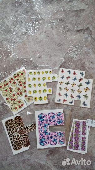 Наклейки для ногтей