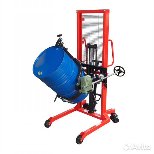 Гидравлический штабелер-кантователь бочек с весам