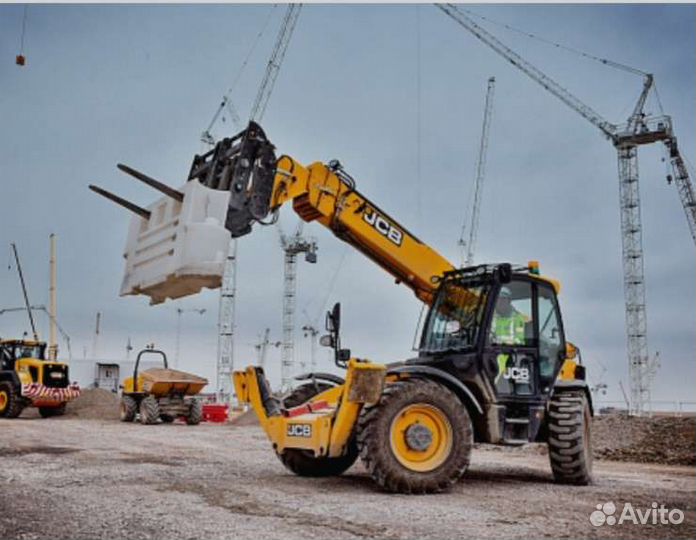 Аренда телескопического погрузчика jcb 540-140