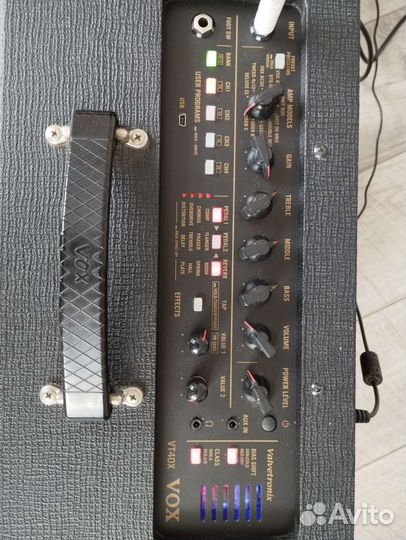 Комбоусилитель VOX VT40X + Washburn WM24 BK