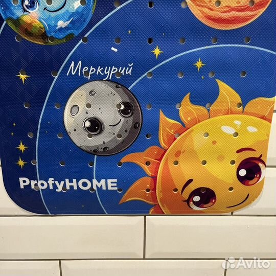 Детский коврик для ванной 100 на 40 см