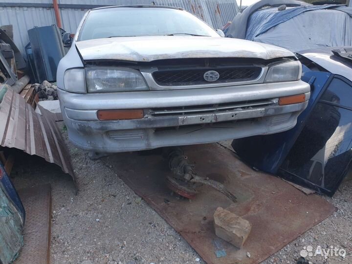 Передний бампер на subaru impreza