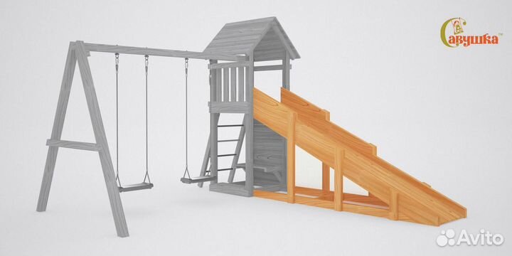 Детский уличный спортивный комплекс для дачи