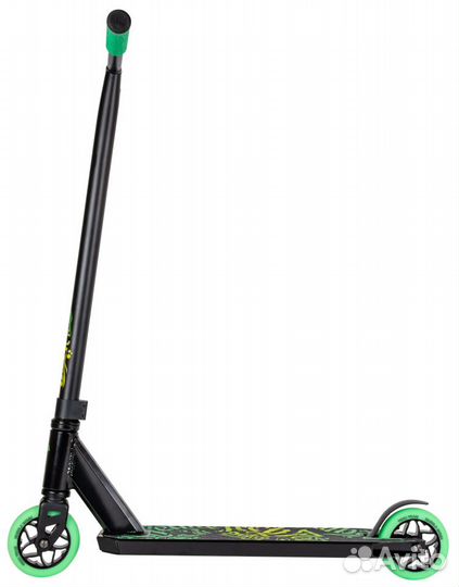 Самокат TechTeam Duker 101 чёрно-зелёный