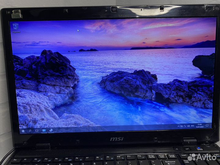 Ноутбук MSI с процессором i5