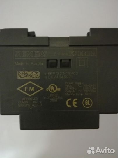 Блок питания logopower 12V, siemens