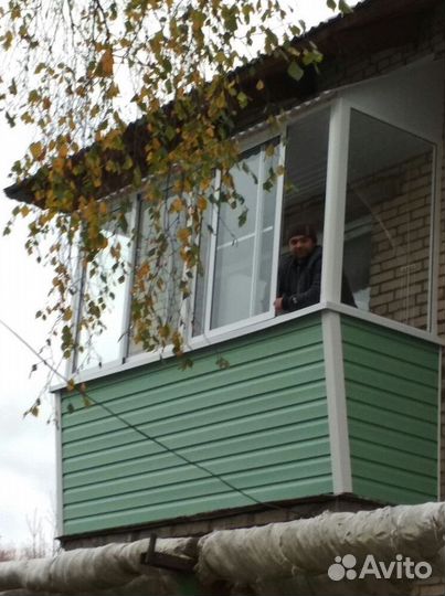 Пластиковые балконы собственное производств