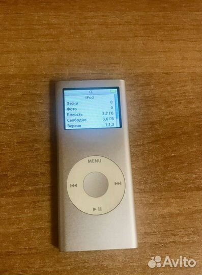 Плеер iPod Nano 2G 4Gb Серебристый
