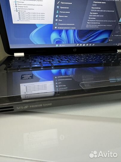 Ноутбук hp i5 на windows 11