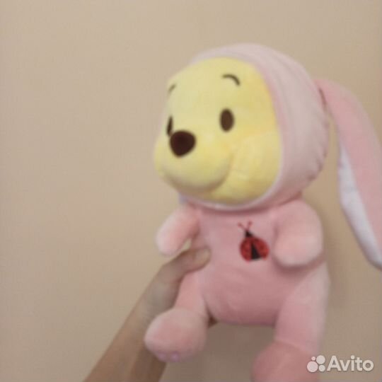 Игрушка мягкая Винни Пух в костюме зайца