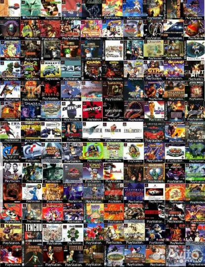 Игровые диски для PS1