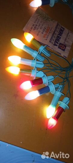 Гирлянда СССР свечи Уэлз