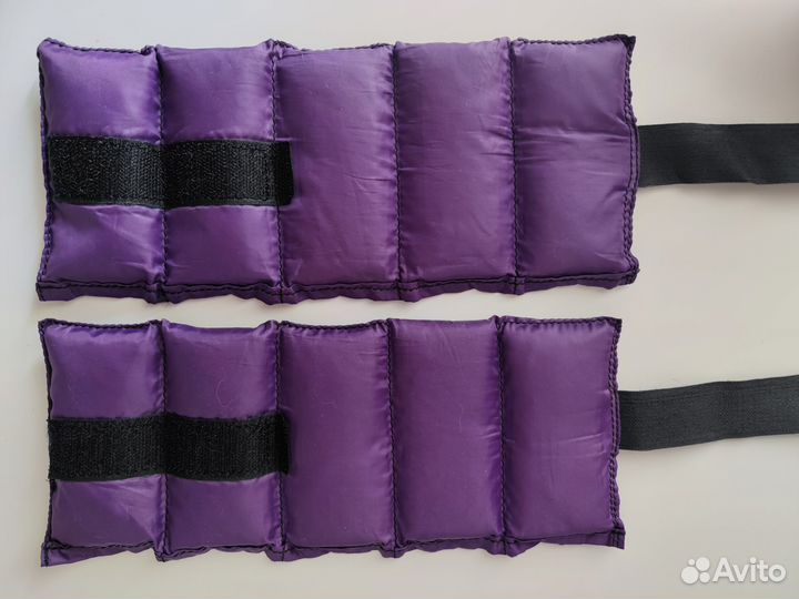 Утяжелители для рук и ног 2х0,5кг для фитнеса