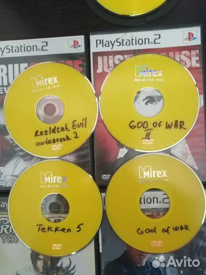 Игры на игровую приставку ps2