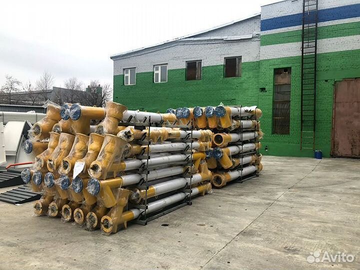 Шнек для цемента 219 мм, 6 метров