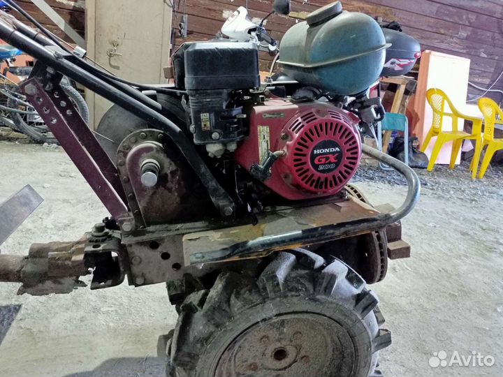 Мотоблок с прицепом