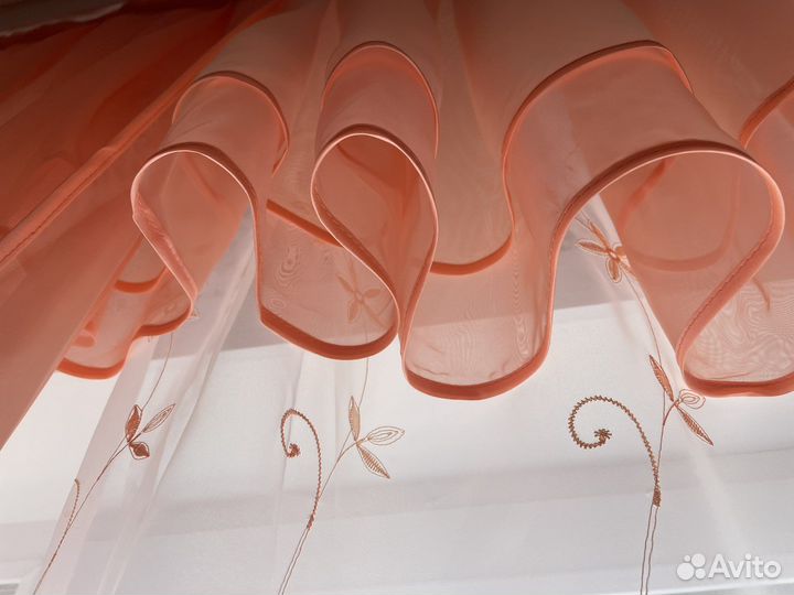 Занавеска и тюль на кухню