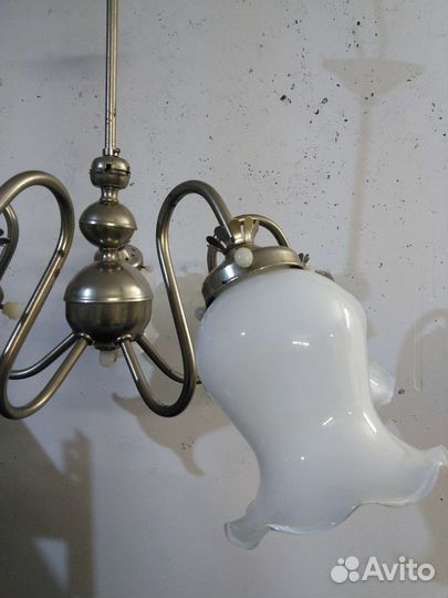 Люстра СССР сталинская хром редкая