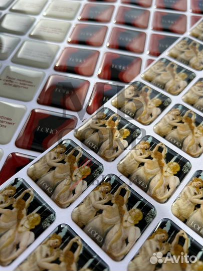 3D стикеры с логотипом оптом