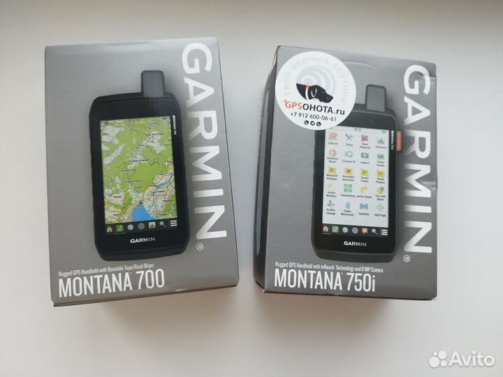 Навигатор Garmin Montana 750i