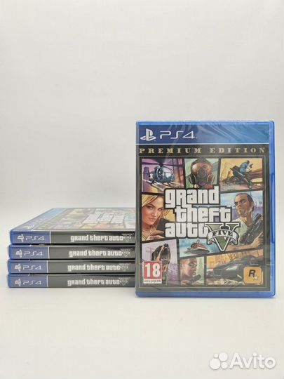 Игра Grand Theft Auto V (GTA5) Premium Edition (PS