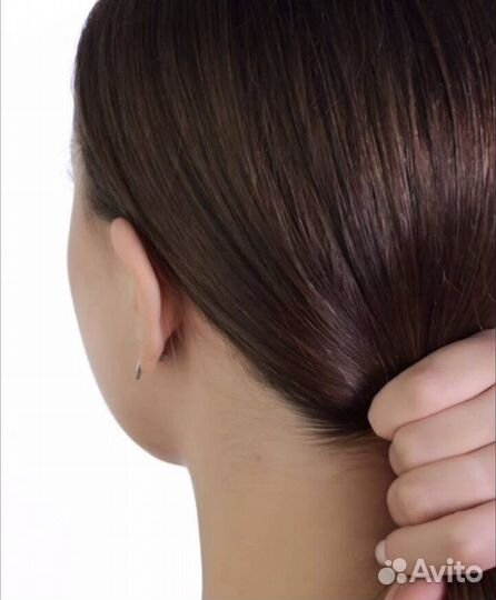 Серьги пусеты серебряные