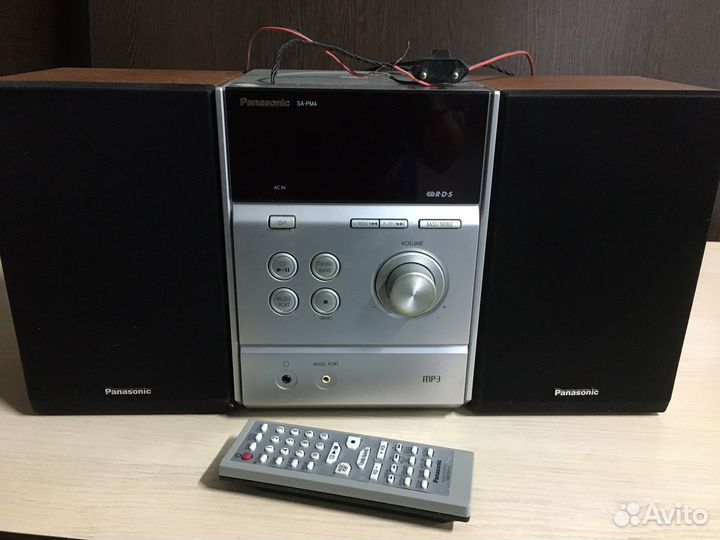 Музыкальный центр panasonic sa pm 4