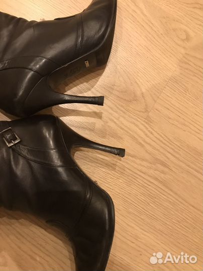 Сапоги женские натуральная кожа 39 40