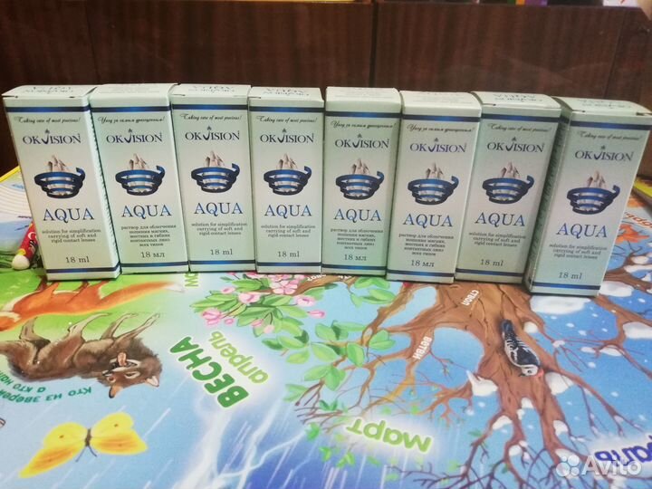 Капли для линз OKVision aqua