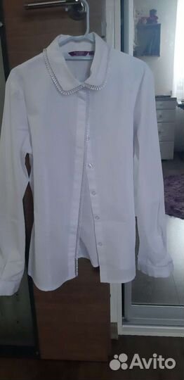 Рубашка классическая для девочки