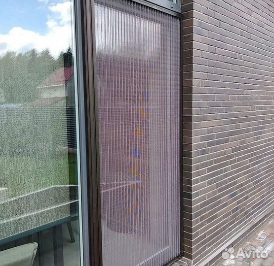 Москитные сетки плиссе на окна и двери