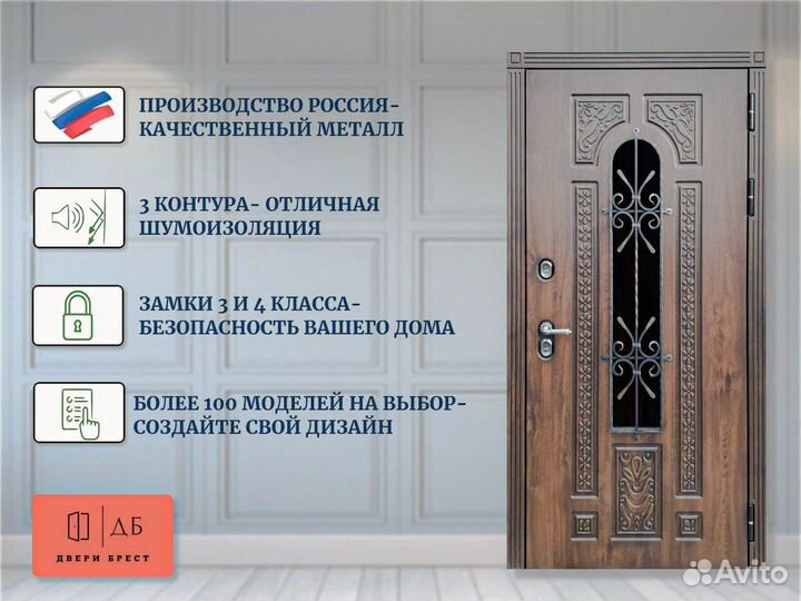 Дверь с окном Лацио терморазрыв