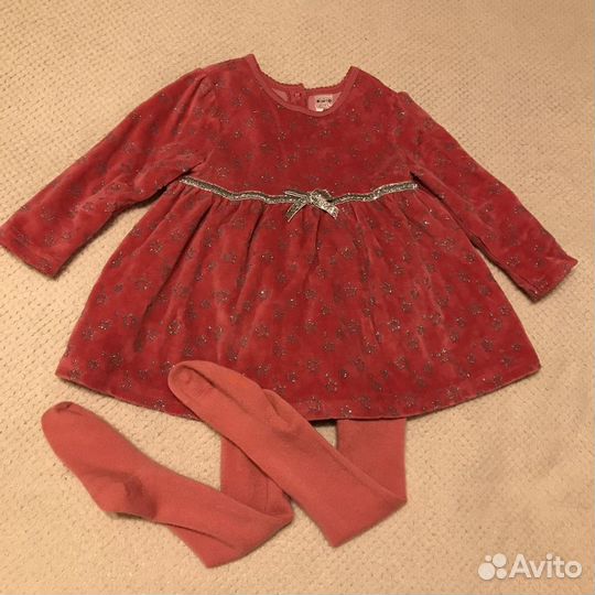 Платье с колготками