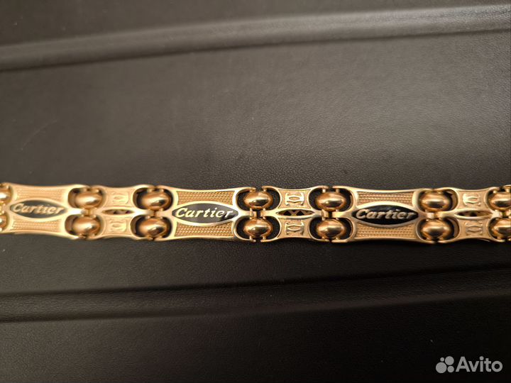 Мужской золотой браслет