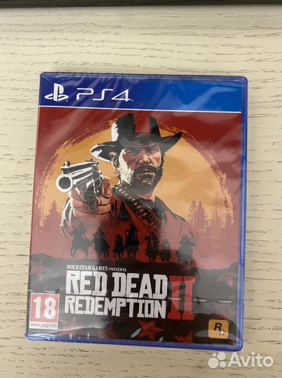 Red dead redemption 2 ps4 диск