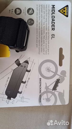 Topeak Midloader 6L Велосумка на раму