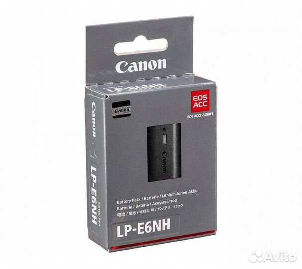 Аккумулятор Canon LP-E6NH оригинальный