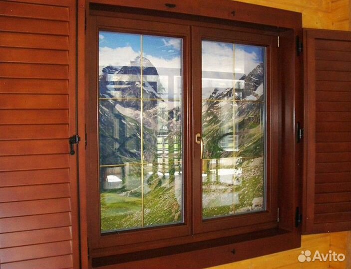 Деревянные окна