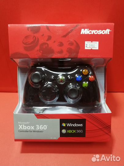 Геймпад Microsoft X-Box 360 проводной