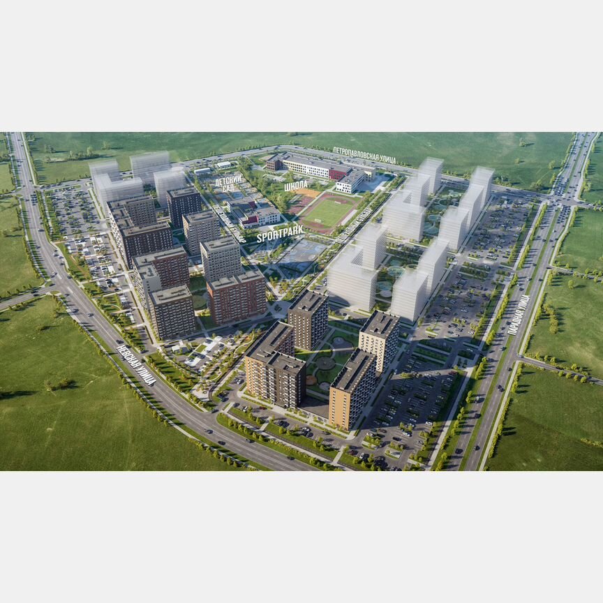 1-к. квартира, 34,5 м², 11/12 эт.