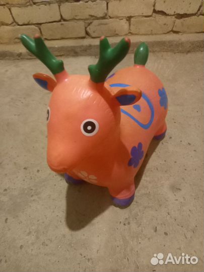 Игрушка прыгунок олень