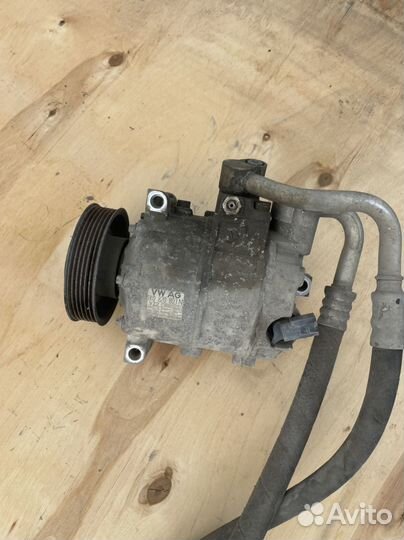 Компрессор кондиционера volkswagen passat b6