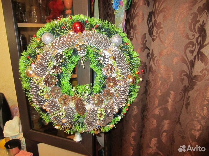 Рождественские,нг веночки,подсвечники и т.д.мног