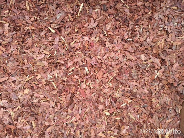 Мульча кора лиственницы все фракции по 60 литров